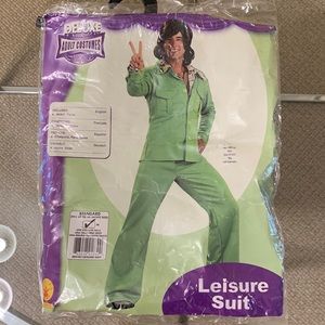 Halloween! Adult costume:  leisure suit. Quick n easy costume.
